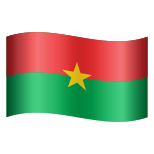 Burkina-Faso-Emoji icon