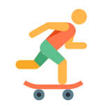 Skateboardfahren icon