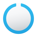 Circled Notch icon