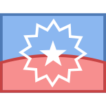 Juneteenth-Flagge icon