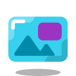 Incrustation d'image icon