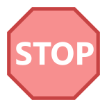 Stoppschild icon