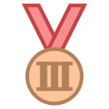 Médaille de bronze olympique icon