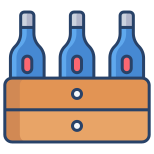 garrafas-externas-cozinha-icongeek26-linear-color-icongeek26 icon