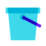 Seau d&#39;eau icon