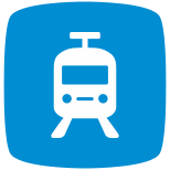 路面電車 icon