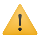 Warnung-Emoji icon