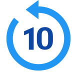 Repetição de 10 icon