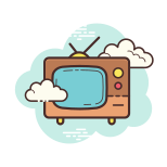 레트로 TV icon