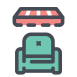 Tienda de muebles icon