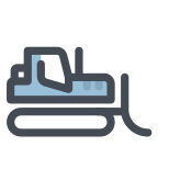 Forklift Tractor icon
