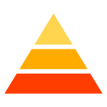 Piramide informativa icon