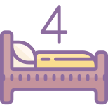 Quatro camas icon