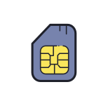 SIM Card icon