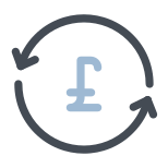 Libra de cambio icon