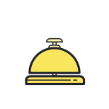 Cloche de service icon