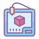 Impresora 3d icon