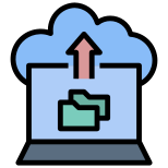 Cloud Speicherplatz icon