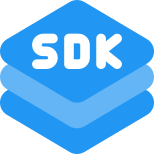 Sdk developer kit and application bundled group icon