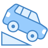 Bergabfahrkontrolle icon