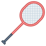 Raquete de badminton icon