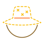 chapeau de fermier icon