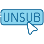 Unsub icon