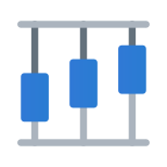 Timeline verticale icon