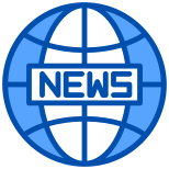 external-global-news-xnimrodx-blue-xnimrodx icon