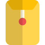 Office sealed envelope icon