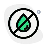 No water nearby electronic moisture sensitive place icon