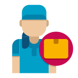 Delivery Courier icon