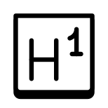 Hidrogênio icon