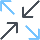 expandir-contraer-flechas icon