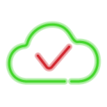 Cloud überprüft icon