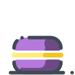 Blaubeere Macaron icon