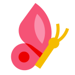 나비 측면보기 icon