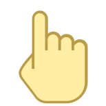 Ein Finger icon