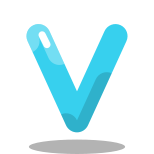 V icon