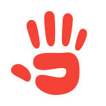 blutige Hand icon