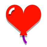 Heart Balloon icon