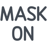 máscara icon
