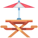 Table de pique-nique icon
