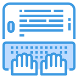 Typing icon