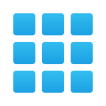 Squared Menu icon