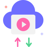 Cloud Speicherplatz icon