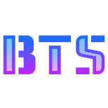 BTS 이전 로고 icon