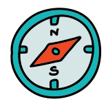 Compass icon