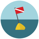 潜水浮标 icon
