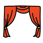 Theatre Curtain icon
